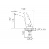 L1059 Смеситель для умывальника Ledeme