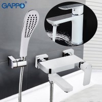 Смеситель для ванны Gappo G3248 (Белый) 