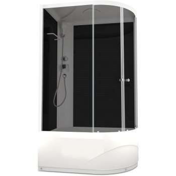 Душевая кабина Domani-SPA Delight 128 high L / DS01D128LHBT00 черный / тонированное стекло (120х80 см.) Душевая кабина Domani-SPA Delight 128 high L / DS01D128LHBT00 черный / тонированное стекло (120х80 см.)