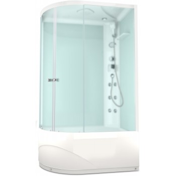 Душевая кабина Domani-SPA Delight 128 high R / DS01D128RHWM10 белый / сатин-матированное стекло (120х80 см.) Душевая кабина Domani-SPA Delight 128 high R / DS01D128RHWM10 белый / сатин-матированное стекло (120х80 см.)