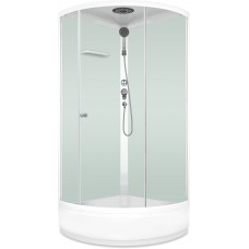 Душевая кабина Domani-SPA Simple mid / DS01Sm99MWCl00 белый / прозрачное стекло (90х90 см.) Душевая кабина Domani-SPA Simple mid / DS01Sm99MWCl00 белый / прозрачное стекло (90х90 см.)