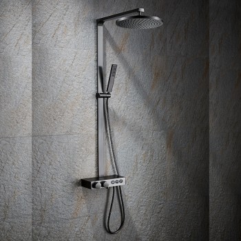 Душевая система с термостатом Black&White U7815GM Душевая система с термостатом Black&White U7815GM