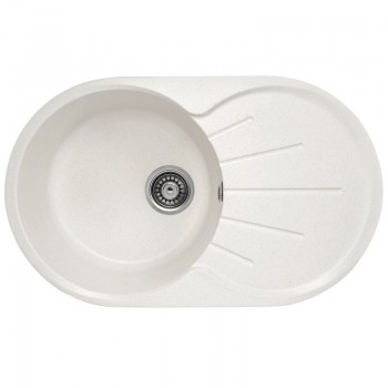 Мойка кухонная GERHANS А02 (белая) Мойка кухонная GERHANS А02 (белая)