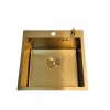 Комплект Кухонная мойка Asteria A5050GL-D1, Золотой-Сатин + Смеситель для кухни Fmark FS0662-C01, Матовое-Золото Комплект Кухонная мойка Asteria A5050GL-D1, Золотой-Сатин + Смеситель для кухни Fmark FS0662-C01, Матовое-Золото