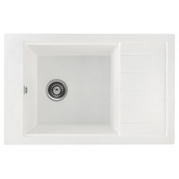 Мойка кухонная GERHANS В28 (белая) Мойка кухонная GERHANS В28 (белая)