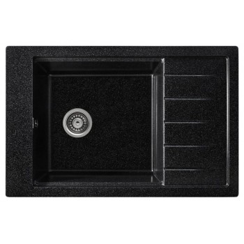 Мойка кухонная GERHANS В28 (черная) Мойка кухонная GERHANS В28 (черная)