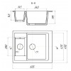 Мойка кухонная GERHANS С01 (графит) Мойка кухонная GERHANS С01 (графит)