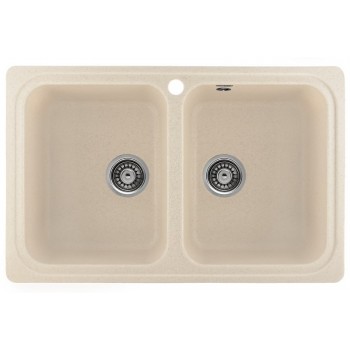 Мойка кухонная GERHANS С02 (бежевая) Мойка кухонная GERHANS С02 (бежевая)