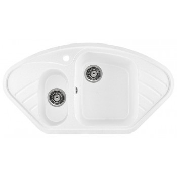 Мойка кухонная GERHANS Е02 (белая) Мойка кухонная GERHANS Е02 (белая)