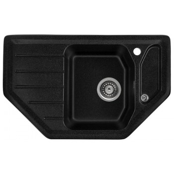 Мойка кухонная GERHANS Е08 (черная) Мойка кухонная GERHANS Е08 (черная)