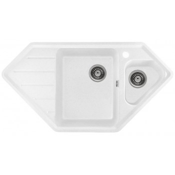 Мойка кухонная GERHANS Е10 (белая) Мойка кухонная GERHANS Е10 (белая)