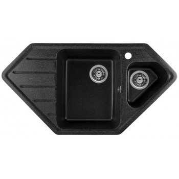 Мойка кухонная GERHANS Е10 (черная) Мойка кухонная GERHANS Е10 (черная)