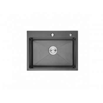 Кухонная мойка премиум Gerhans K36045B PVD графит Кухонная мойка премиум Gerhans K36045B PVD графит