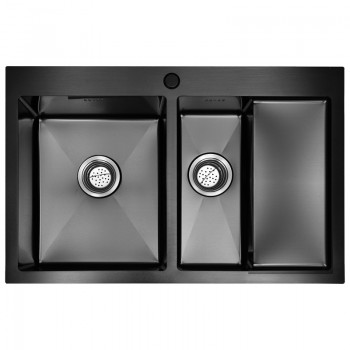 Кухонная мойка премиум Gerhans K37851B-SL Кухонная мойка премиум Gerhans K37851B-SL