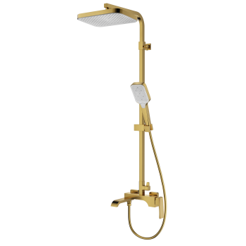 Душевая система для ванны Raglo R02.24.03 Золотой-Сатин Душевая система для ванны Raglo R02.24.03 Золотой-Сатин