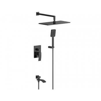 Душевая система встраиваемая Vivi Felice 1020 Nero Opaco Душевая система встраиваемая Vivi Felice 1020 Nero Opaco