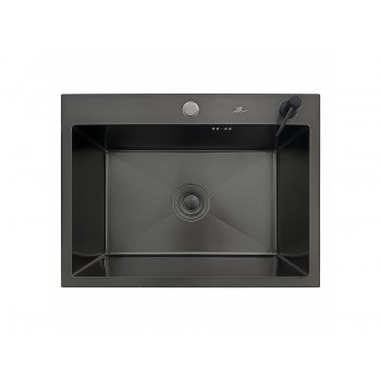 Кухонная мойка W36045BD Wisent Графит-Декор Кухонная мойка W36045BD Wisent Графит-Декор